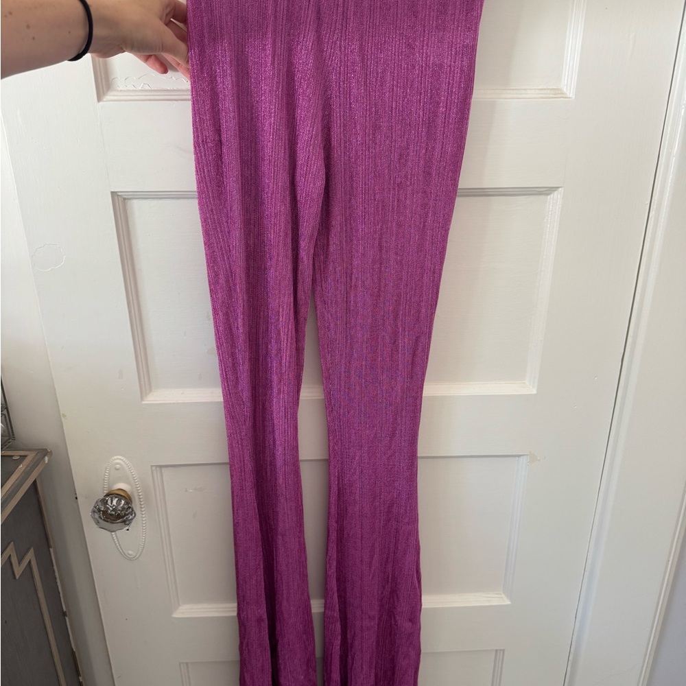 SER.O.YA Long Sleeve Purple Dress - Picture 4 of 4